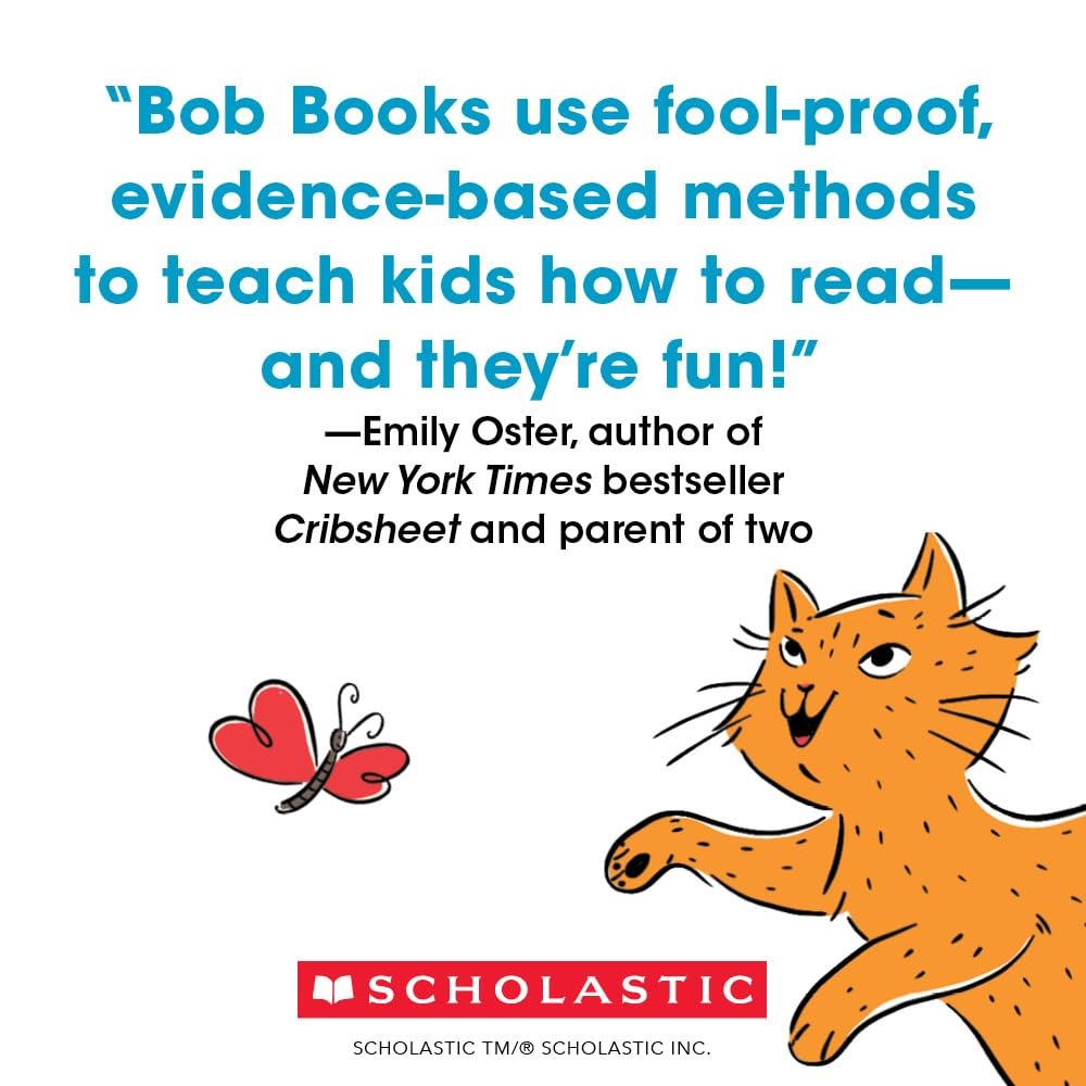 Bob Books – Set 1: Beginning Readers Box Set | Phonics, Ages 4 and up, Kindergar