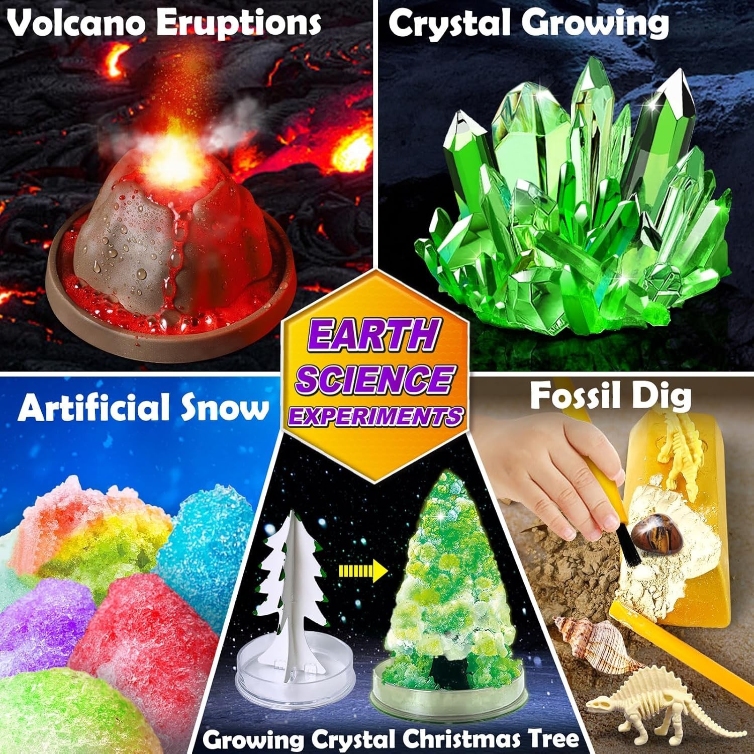 150 Experiments Science Kits for Kids, S.T.E.M Educational Project Toys for B…