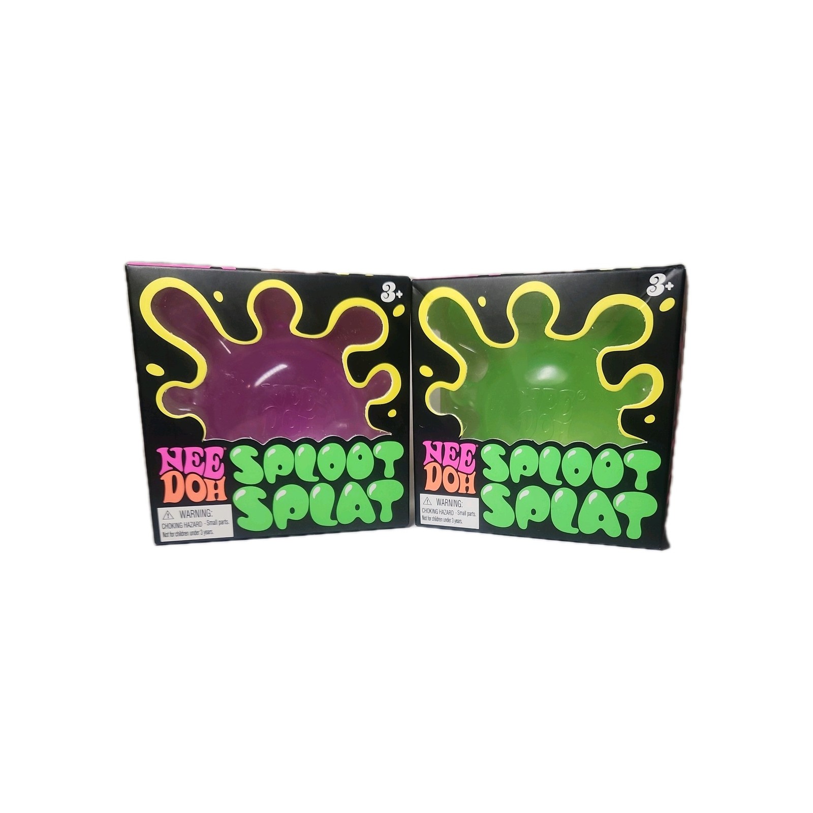 1x Schylling NeeDoh SPLOOT SPLAT Nee Doh SplootSplat Squishy Green Factory Seal