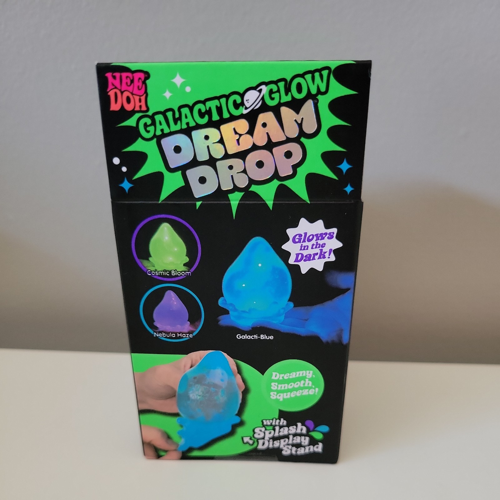Needoh Nee Doh Galactic Glow Dream Drop Purple EXTREMELY RARE AUTHENTIC