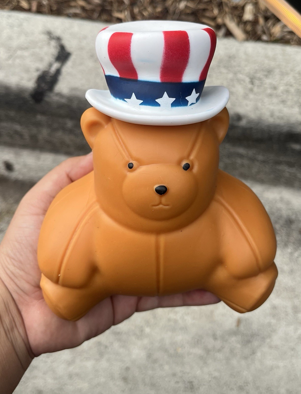 Sunny Days Squishy Patriotic Bear Viral Squishy New With Tags 🧸🇺🇸