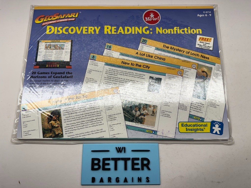 GeoSafari Full Set – Discovery Reading Nonfiction EI 8734 Combine N Save
