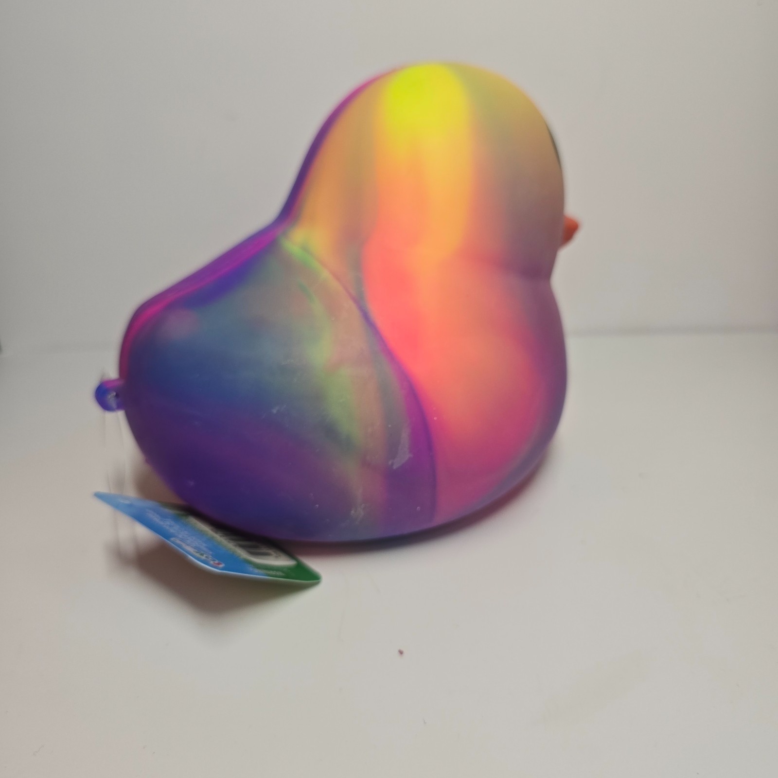 Sunny Days Jumbo Squeezy Duck – Tie-Dye Squishy Stress Relief Toy – New RARE