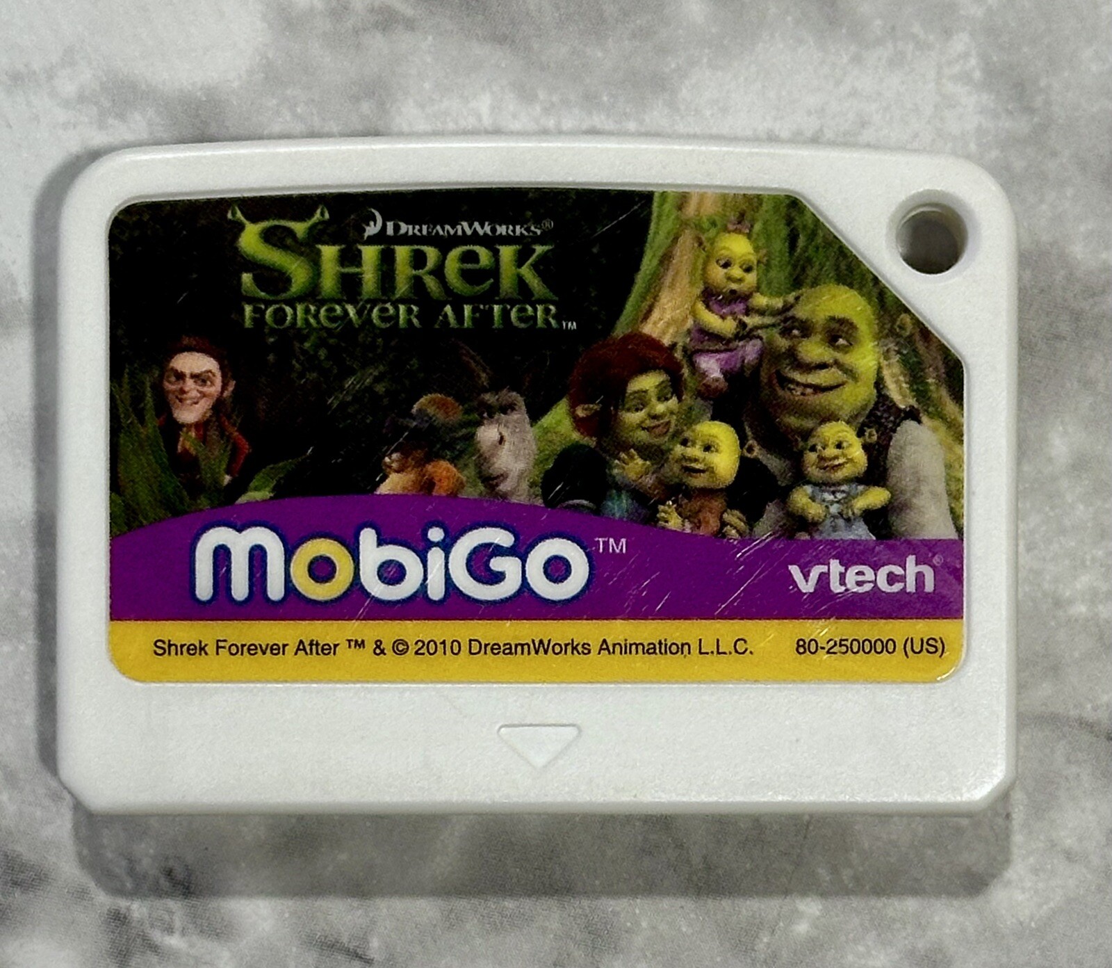 Lot of 4 Vtech MobiGo Loose Learning Games Shrek, Cars, Brave, Toy 3 – TESTED!