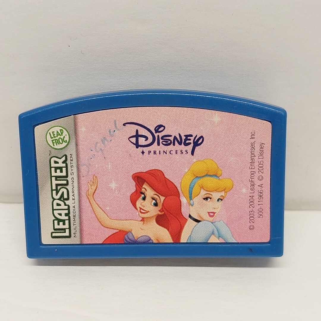 Leap Frog Leapster Learning Game Cartridge Disney Princess 4-6 Years Tested