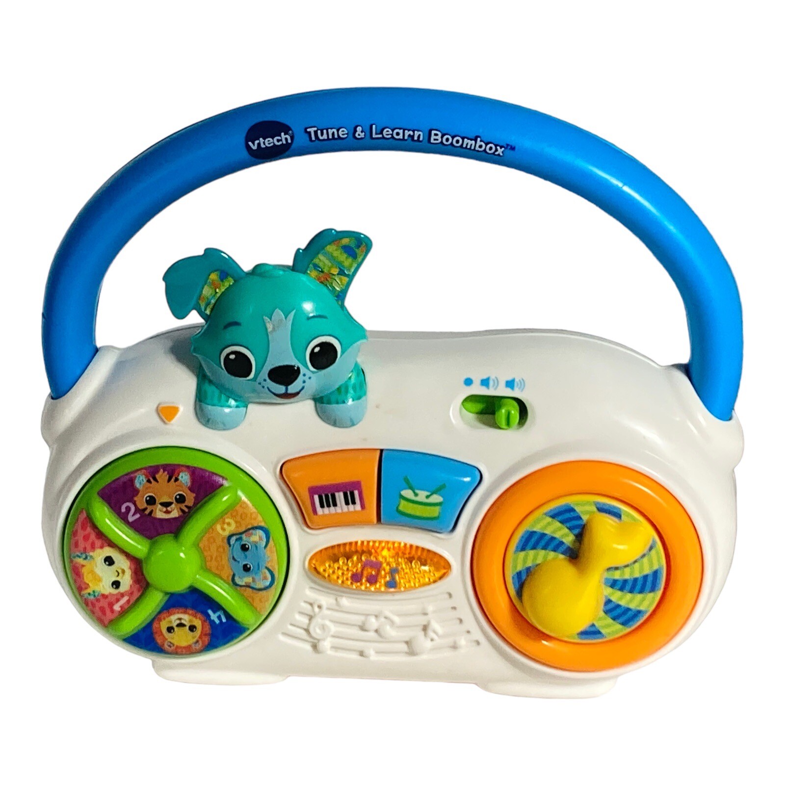 VTech Tune and Learn Boombox 6-36 Months 90+ Songs Sounds Phrases Toy