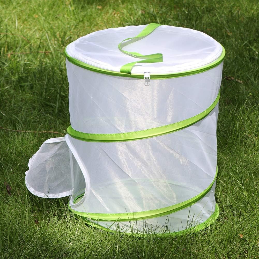 Insect and Butterfly Habitat Cage Terrarium Pop-Up 12″ X 14″ Tall