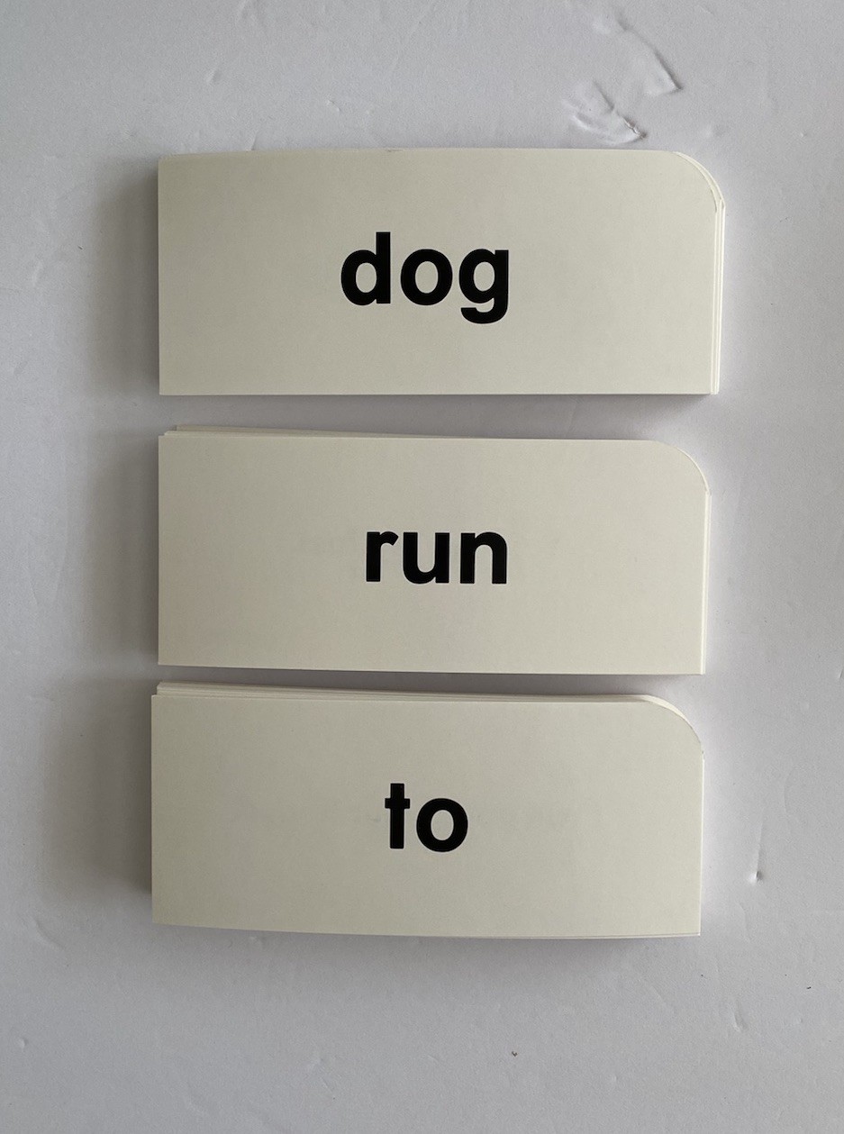 Vintage 1987 Frank Schaffer’s Easy Sight Words Box Set 1 #100 Flash Cards