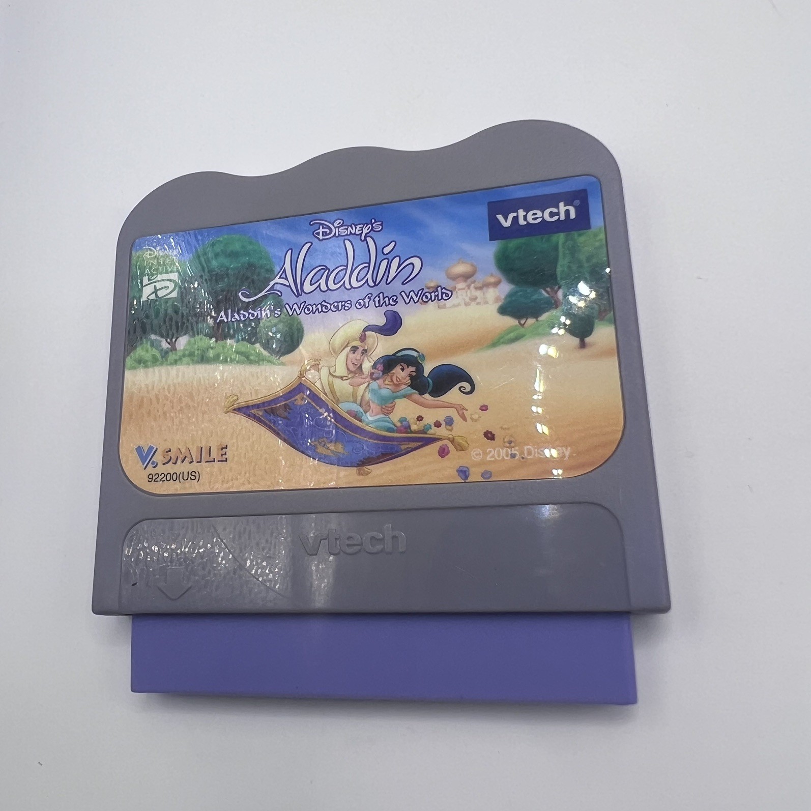 VTech VSmile TV Learning System (Lot of 3) Games Disney Nemo Aladdin Lion King
