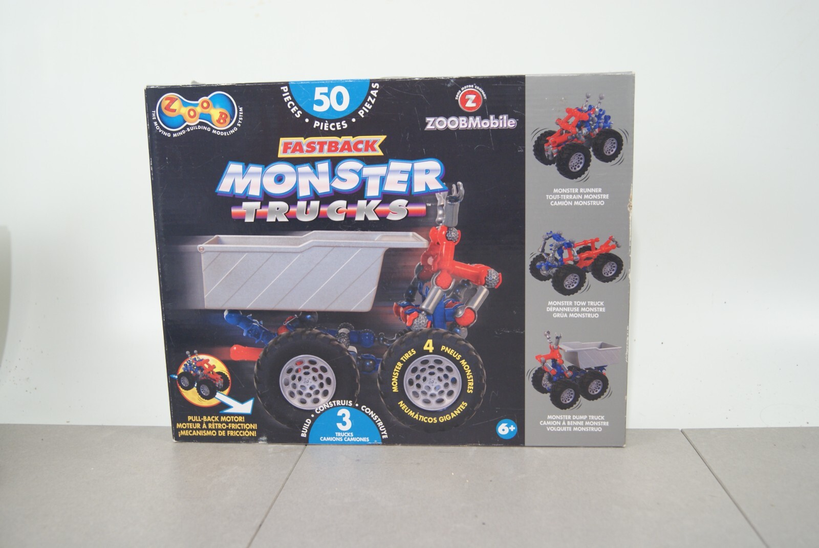 New – ZOOBMobile Fastback Monster Trucks