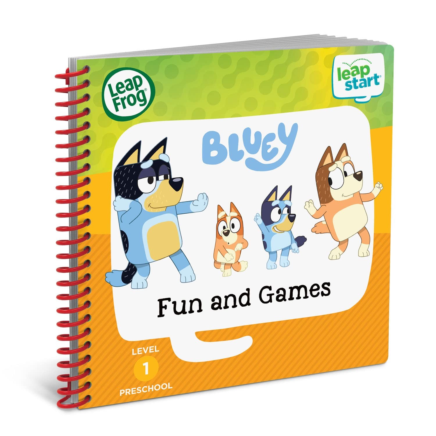 LeapFrog LeapStart Bluey Fun and Games Level 1,