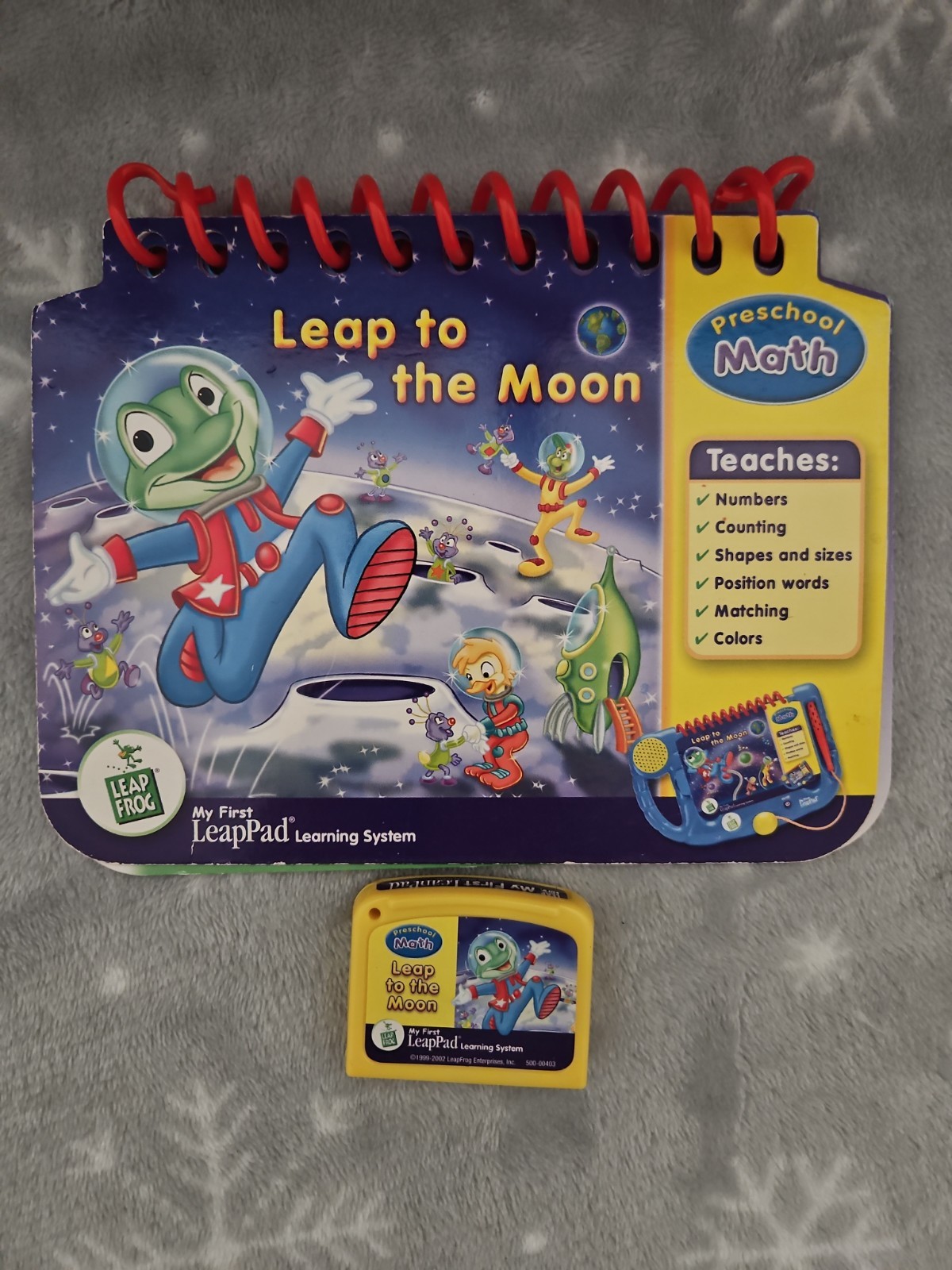 Lot Of 6 My First LeapPad Learning System Games And Books