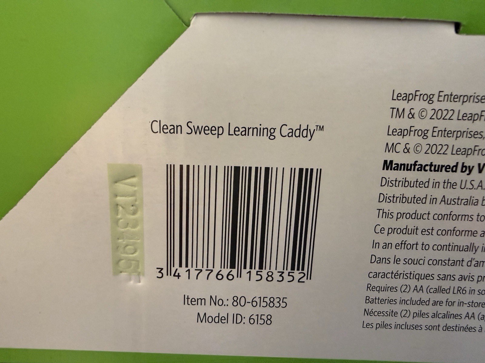 Clean Sweep Learning Caddy, Mop and Broom Cleaning Toy Set for Ages 3-5, Pink