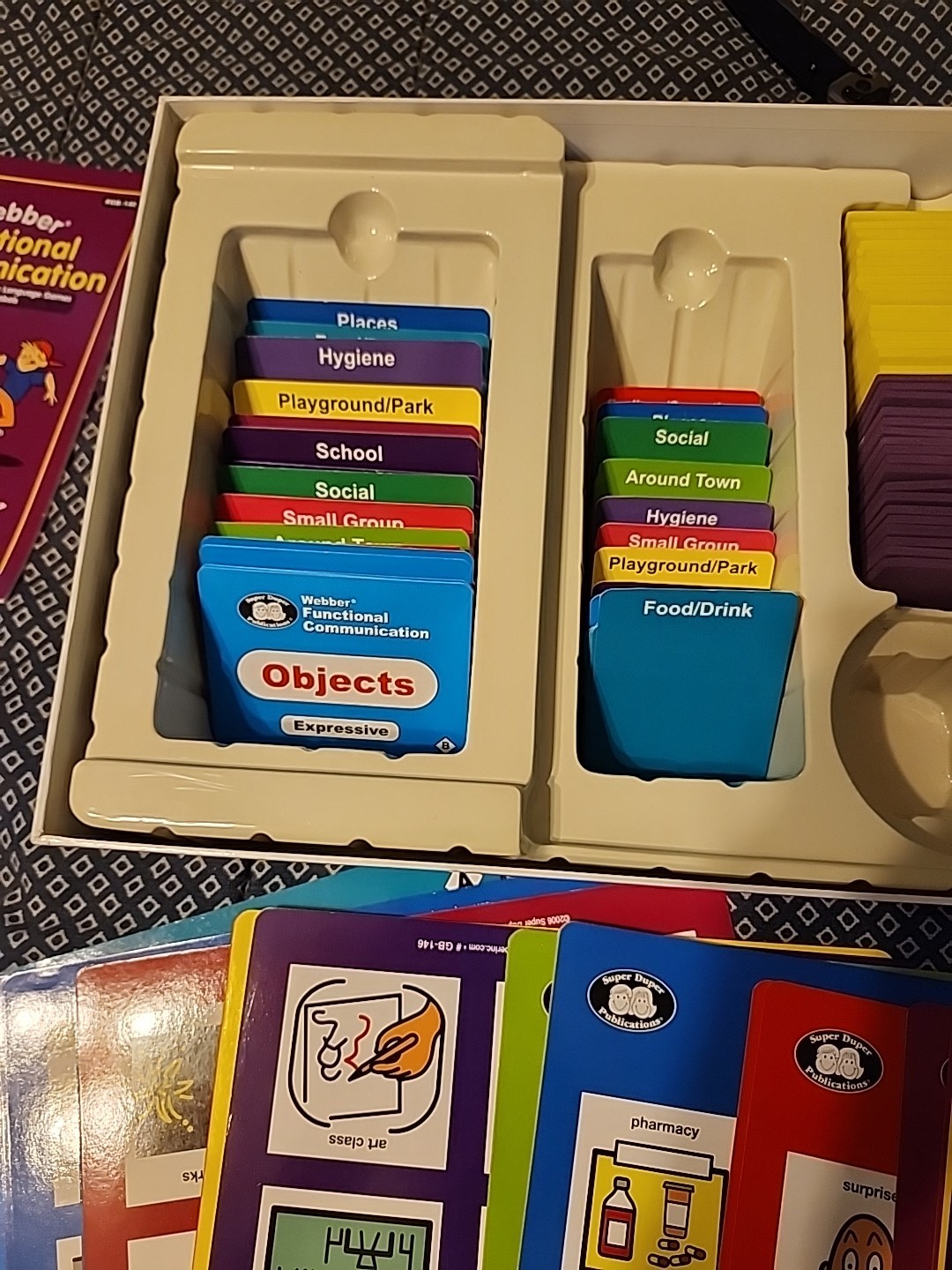 Webber Functional Communication Expressive & Receptive Language Missing Spinner