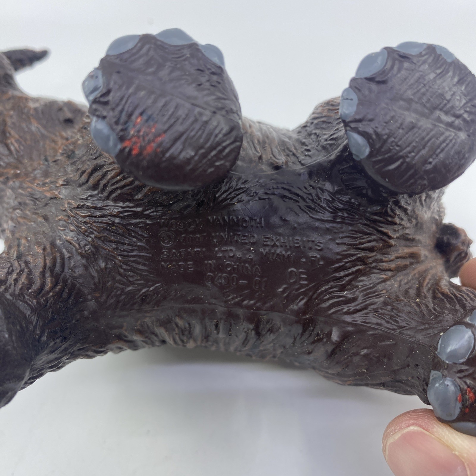 1997 Safari Ltd United Exhibits Woolly Mammoth Figure Dinosaur
