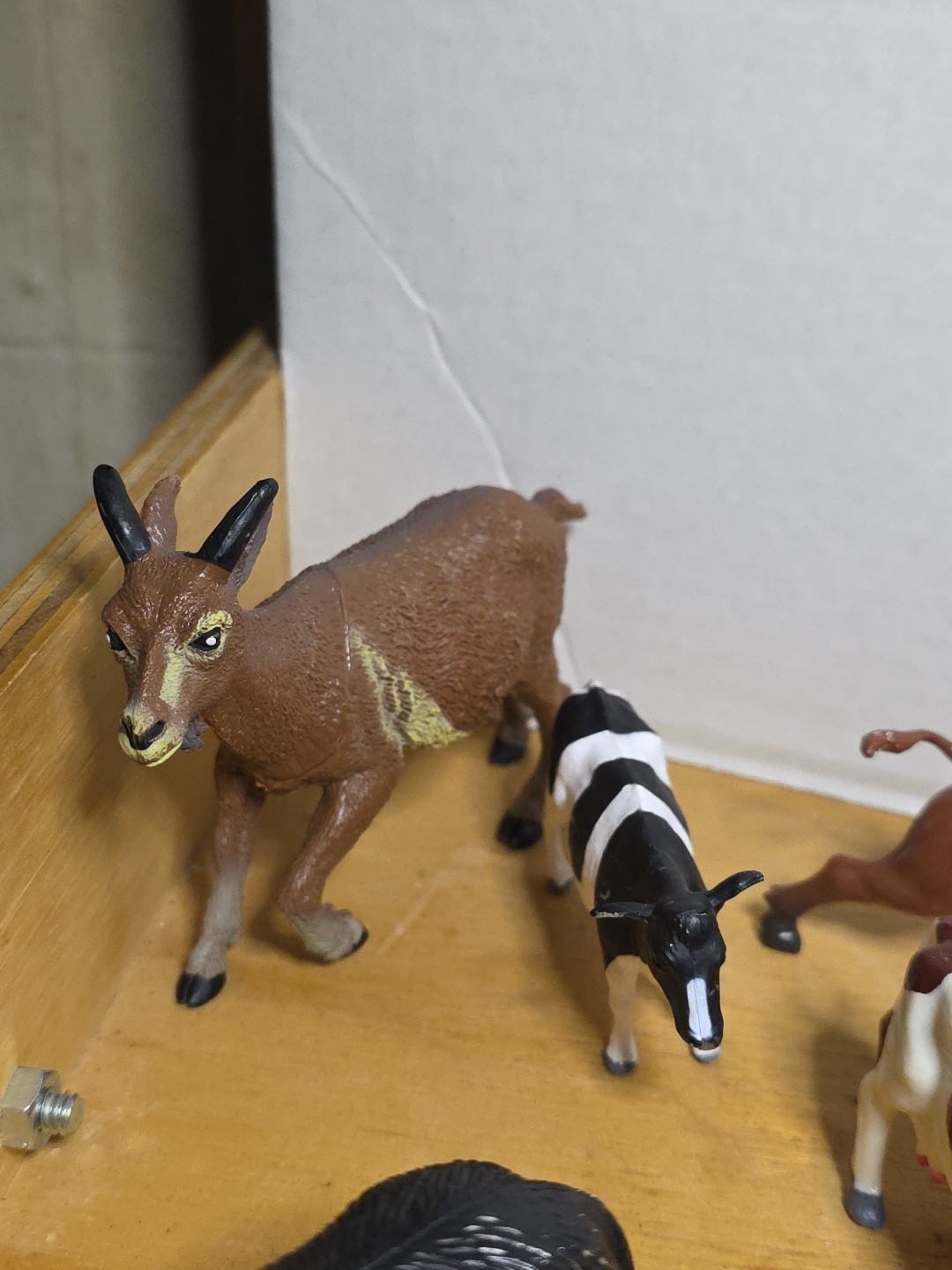 Assorted Lot 12 plastic Animals Farm Toys Figures Figurines Mixed Variety
