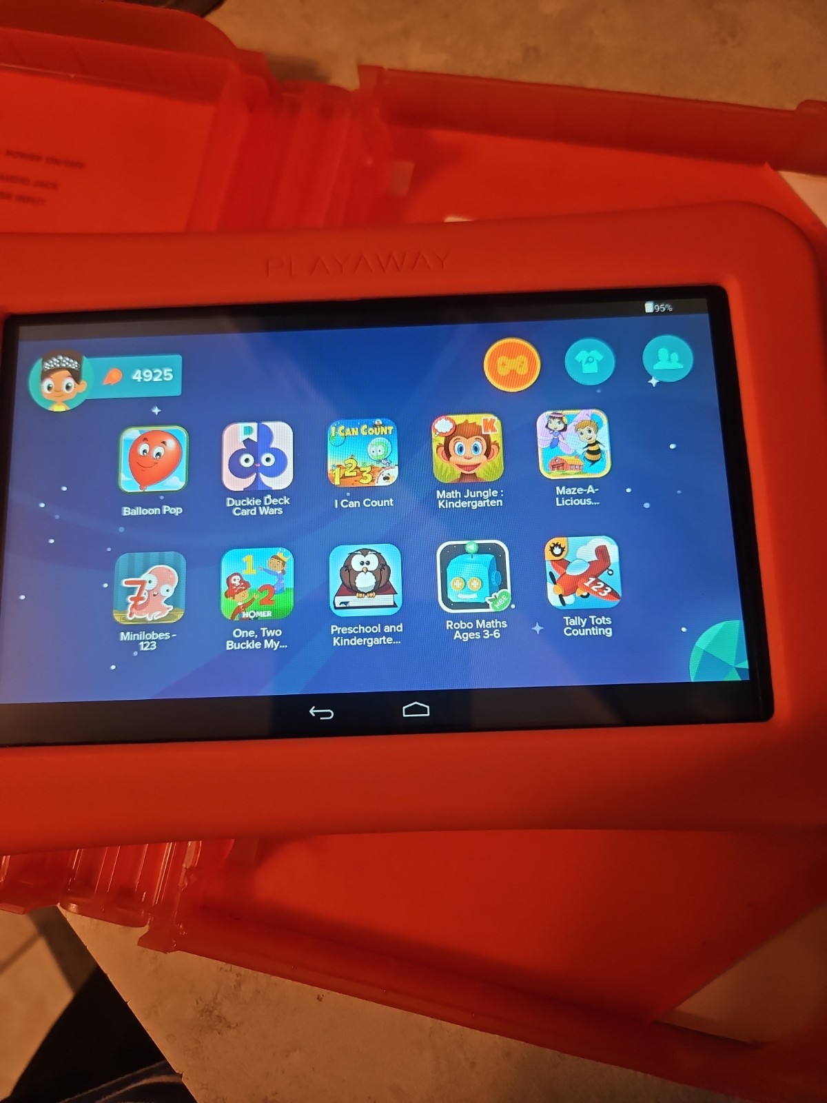 Playaway Launchpad STEAM Student Tablet Ages 3 + Learning Device