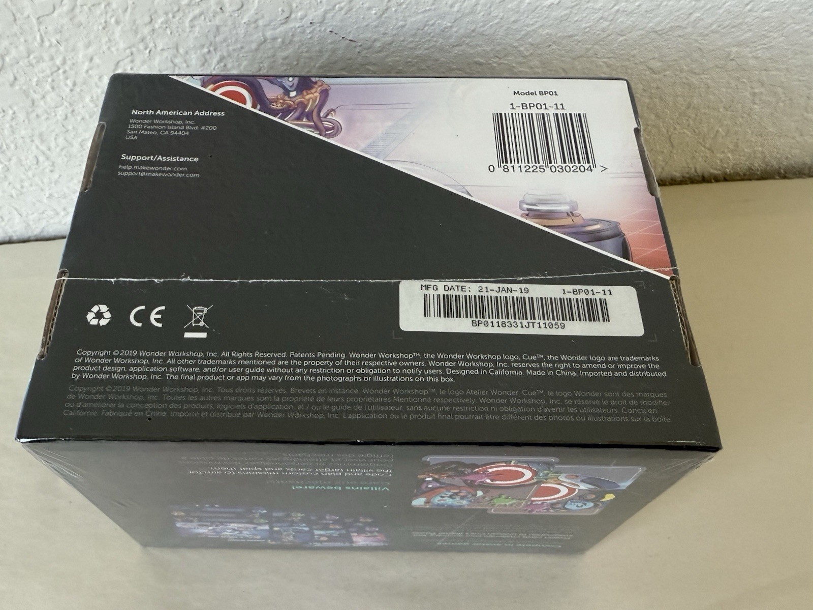 Wonder Workshop: Blaster Power for Cue Model BP01 NEW SEALED