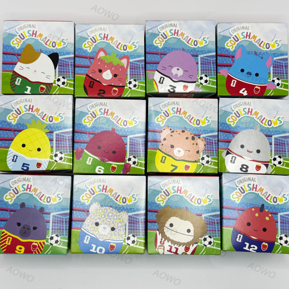 12PCS Mc DONALD’S Squishmallows World Cup 2026 Happy Meal Toys Set