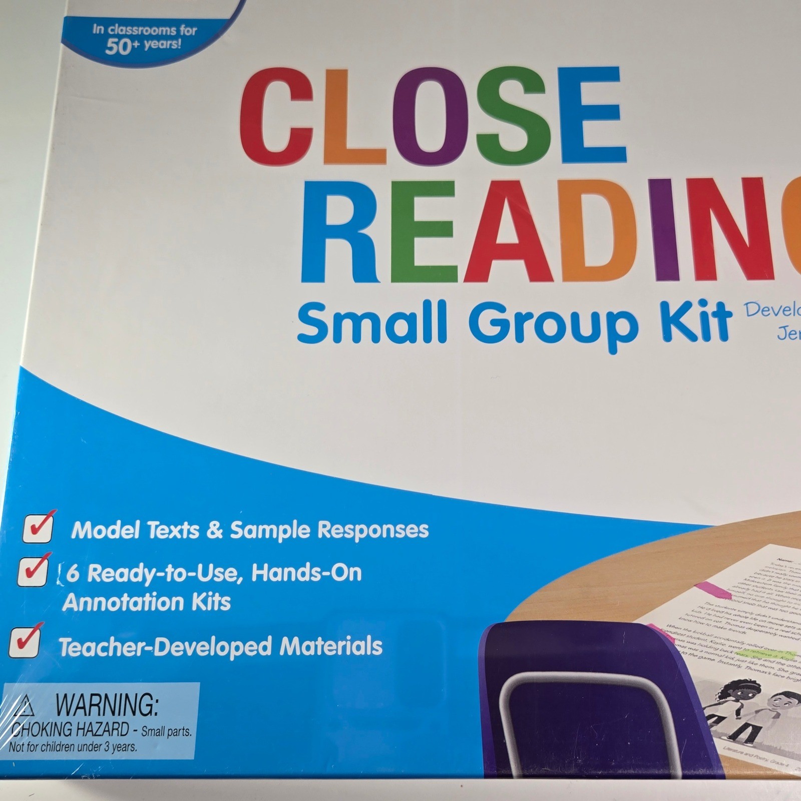 Hand2Mind Close Reading Small Group Kit Literature Poetry 4 Teacher Developed