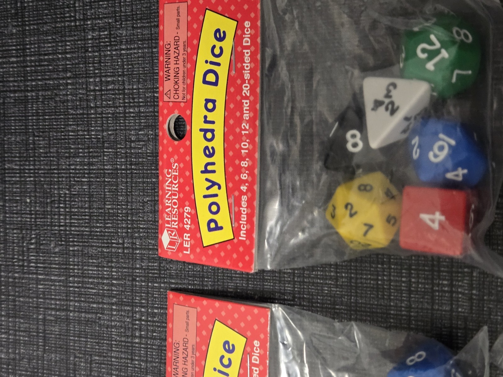 Mixed Lot Polyhedra Dice For Game Playing