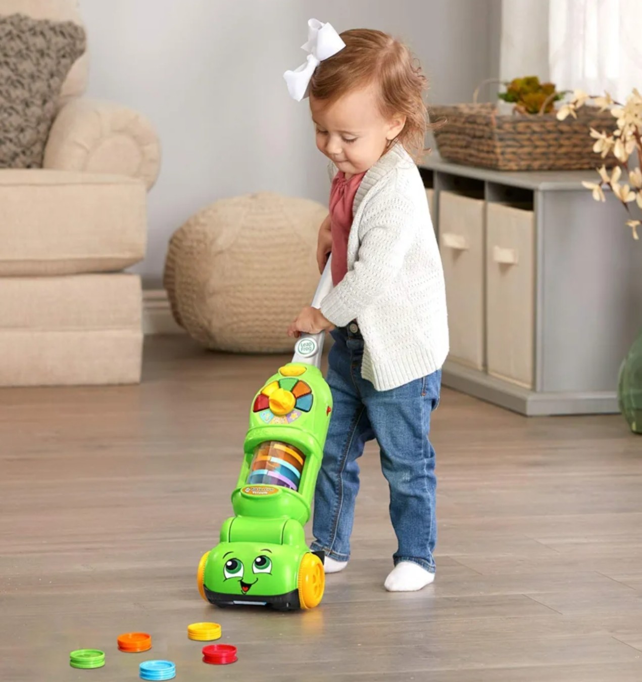 LeapFrog Pick Up and Count Vacuum, Green