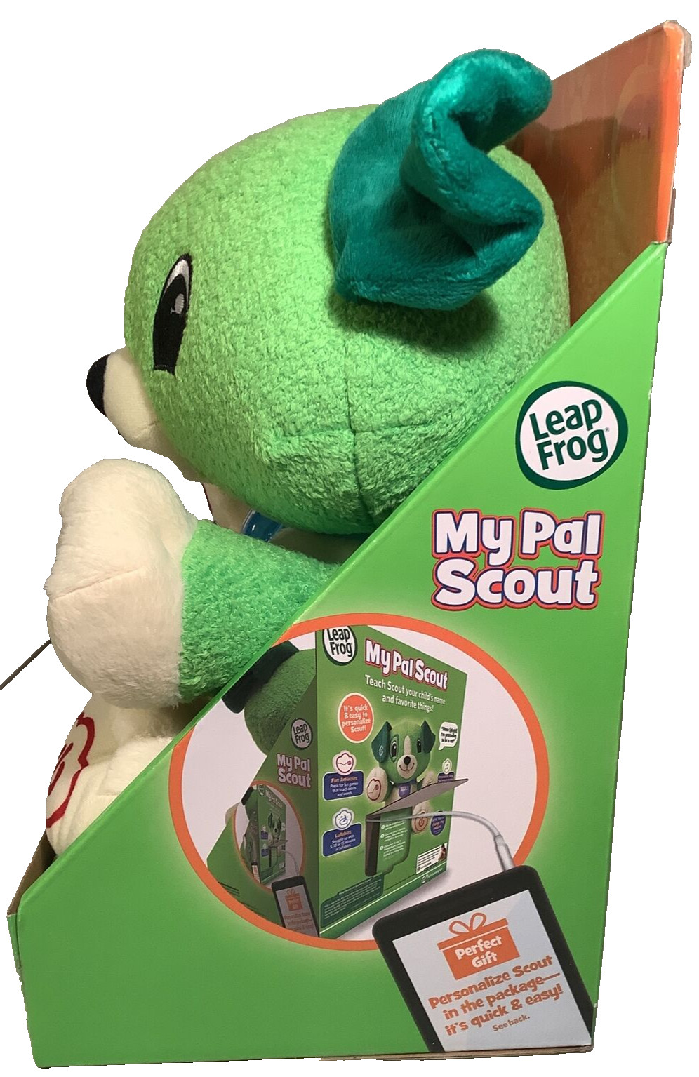 LeapFrog My Pal Scout Puppy – Green 3-36 Months, Activities & Songs NOS 2014!!🐶