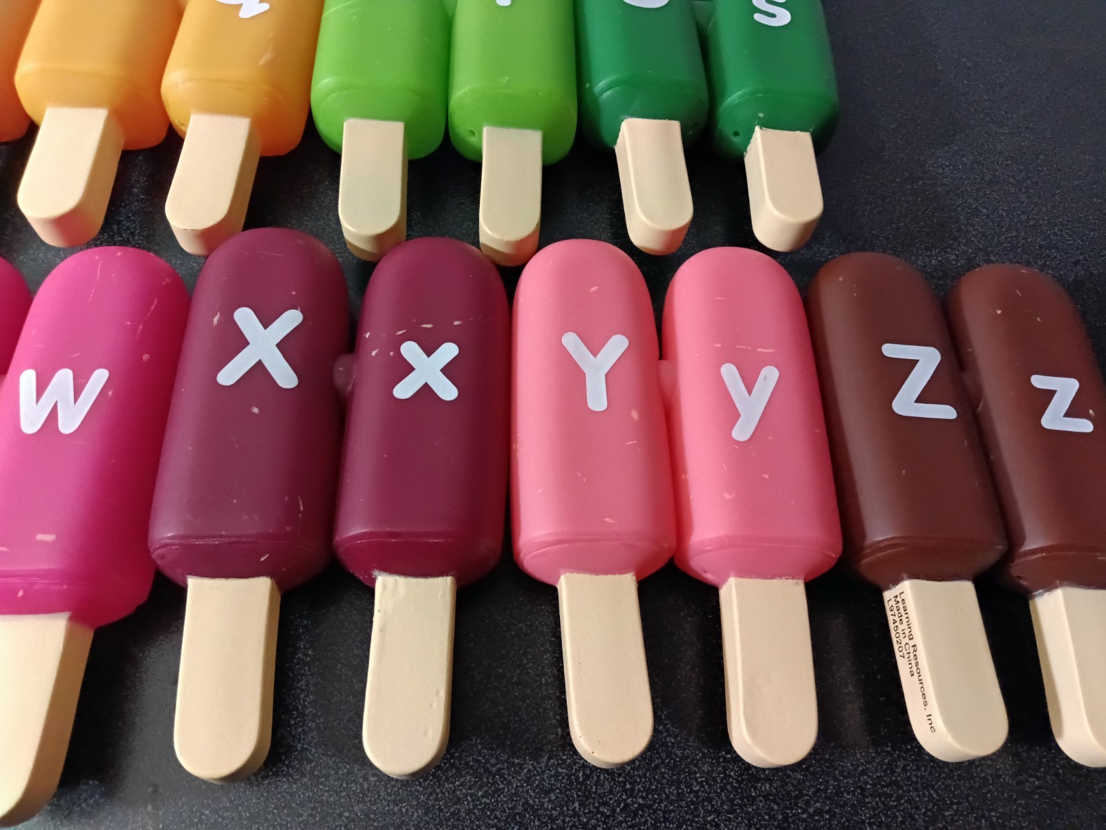 LEARNING RESOURCES SMART SNACKS ALPHA POPS Letter Recognition & Matching Skills