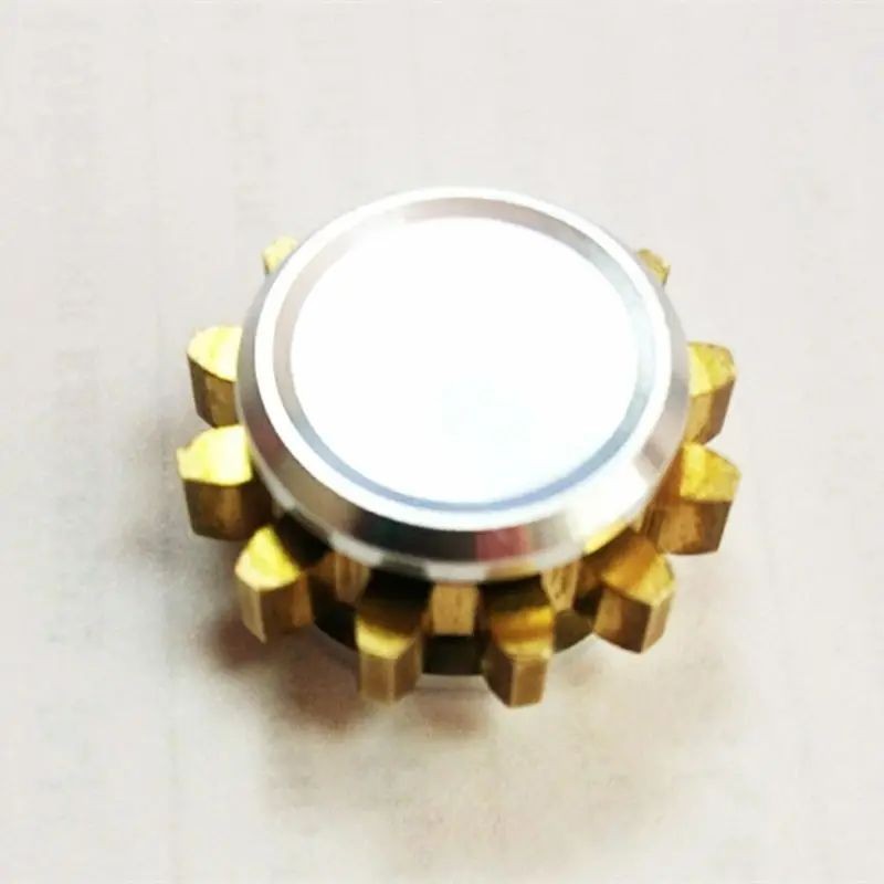 Mini Gear Metal Fidget Spinner – Alloy Hand Spinner EDC Stress Relief Toy Gift