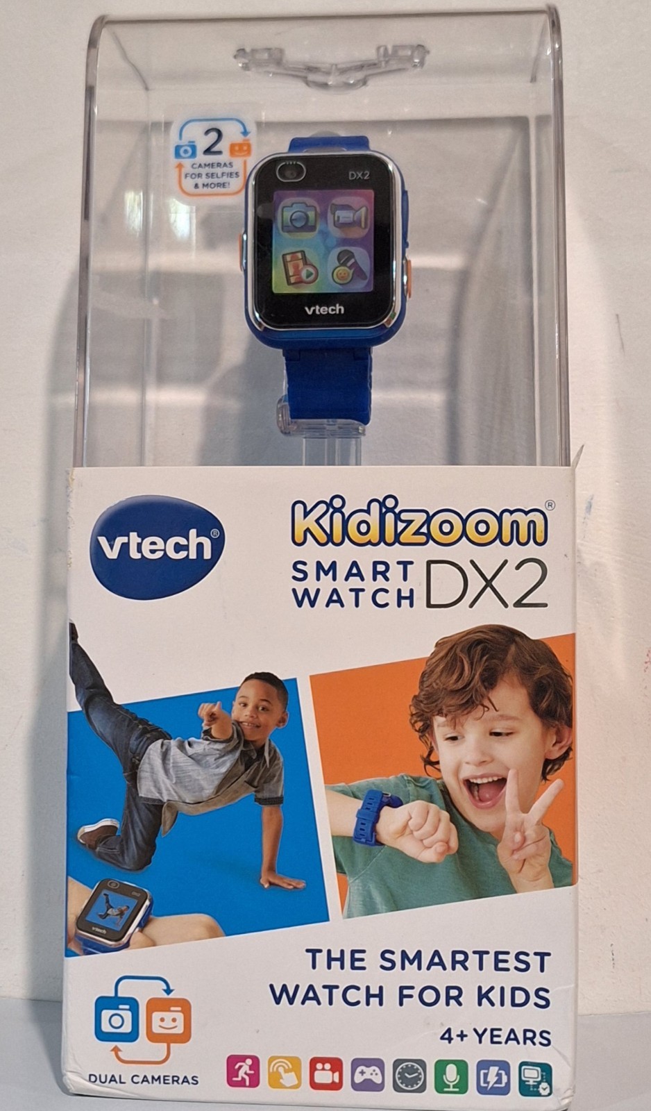 VTech 80-193808 Kidizoom Smartwatch DX2 Smart Watch – Blue