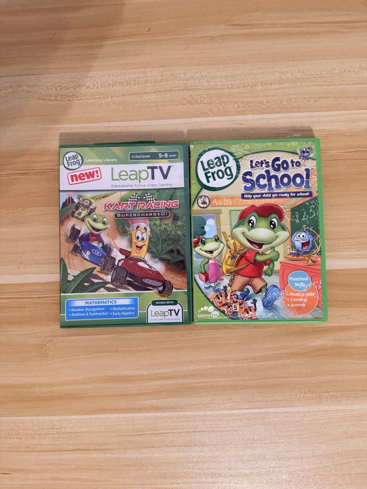 Leapfrog LeapTV Kart Racing Supercharged Educational Video Game BRAND NEW!