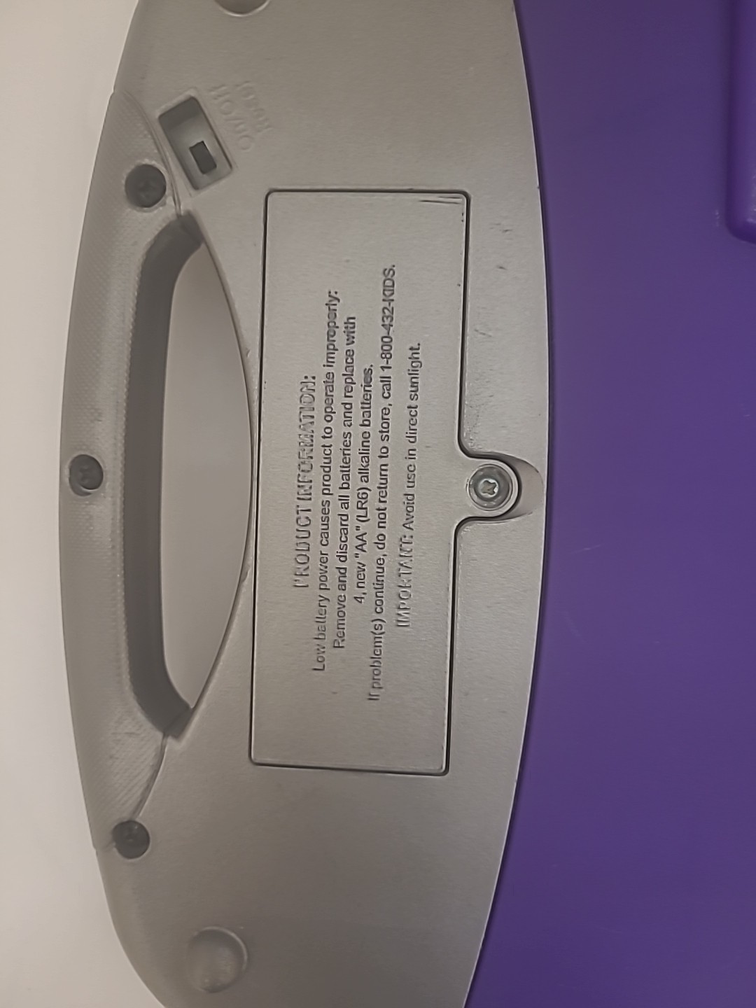 Fisher Price-Power Touch Learning System-2002 AA Powered, Tested Working