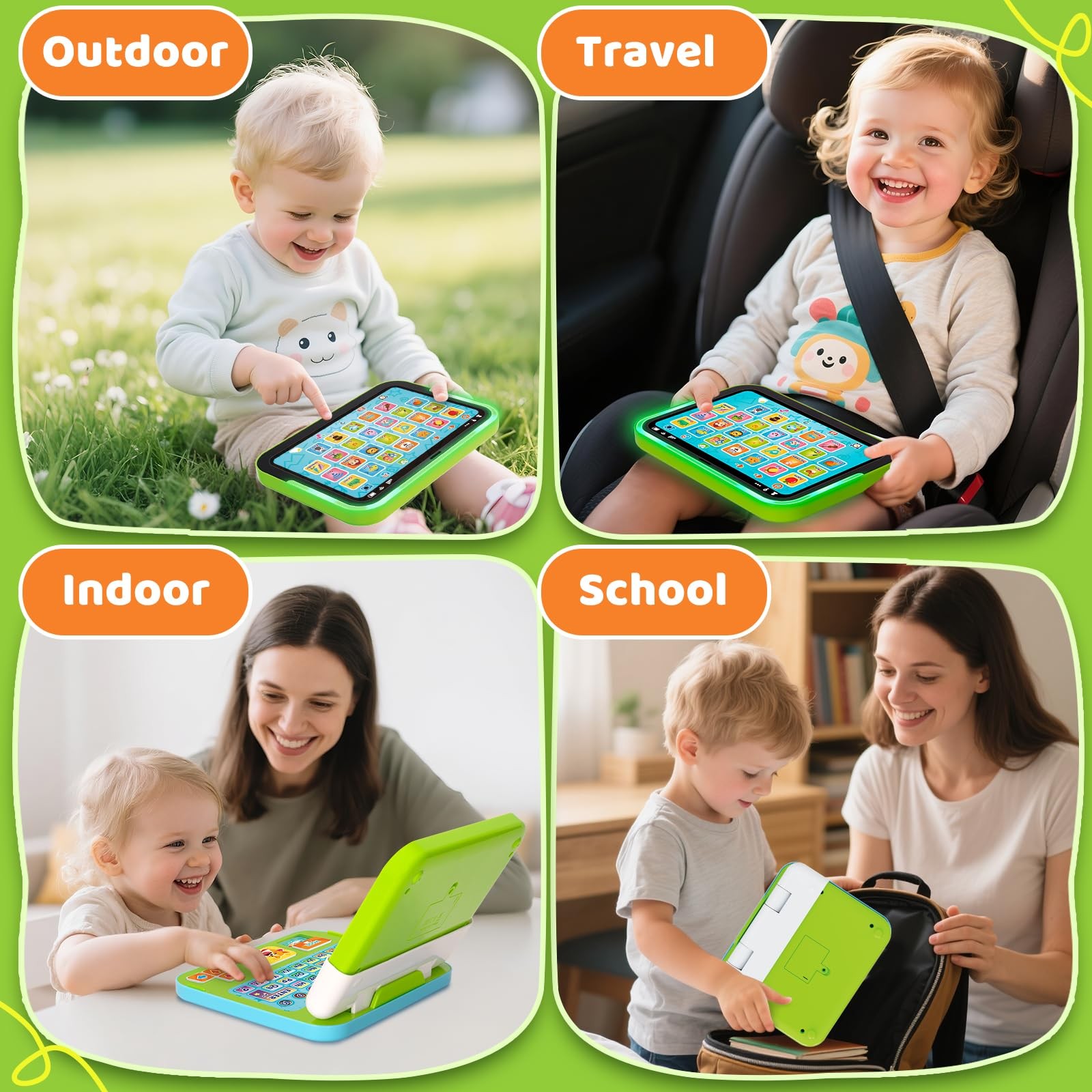 Learning Toy for 1 2 3 Year Old Boys Girls, Learning Laptop for Toddlers 1-3,…