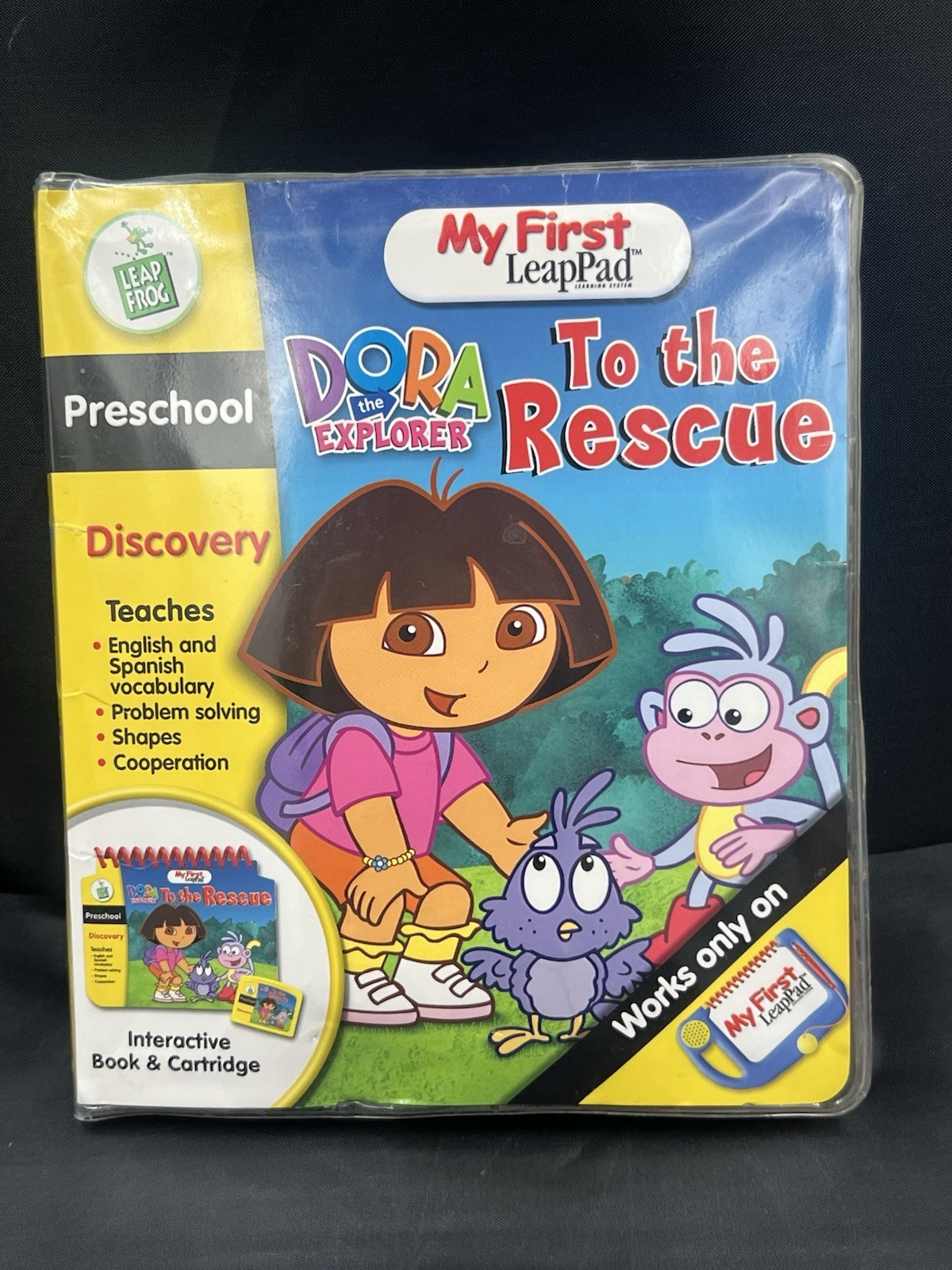 LeapFrog My First LeapPad Learning System Books & Cartridges Lot Of 6 Complete