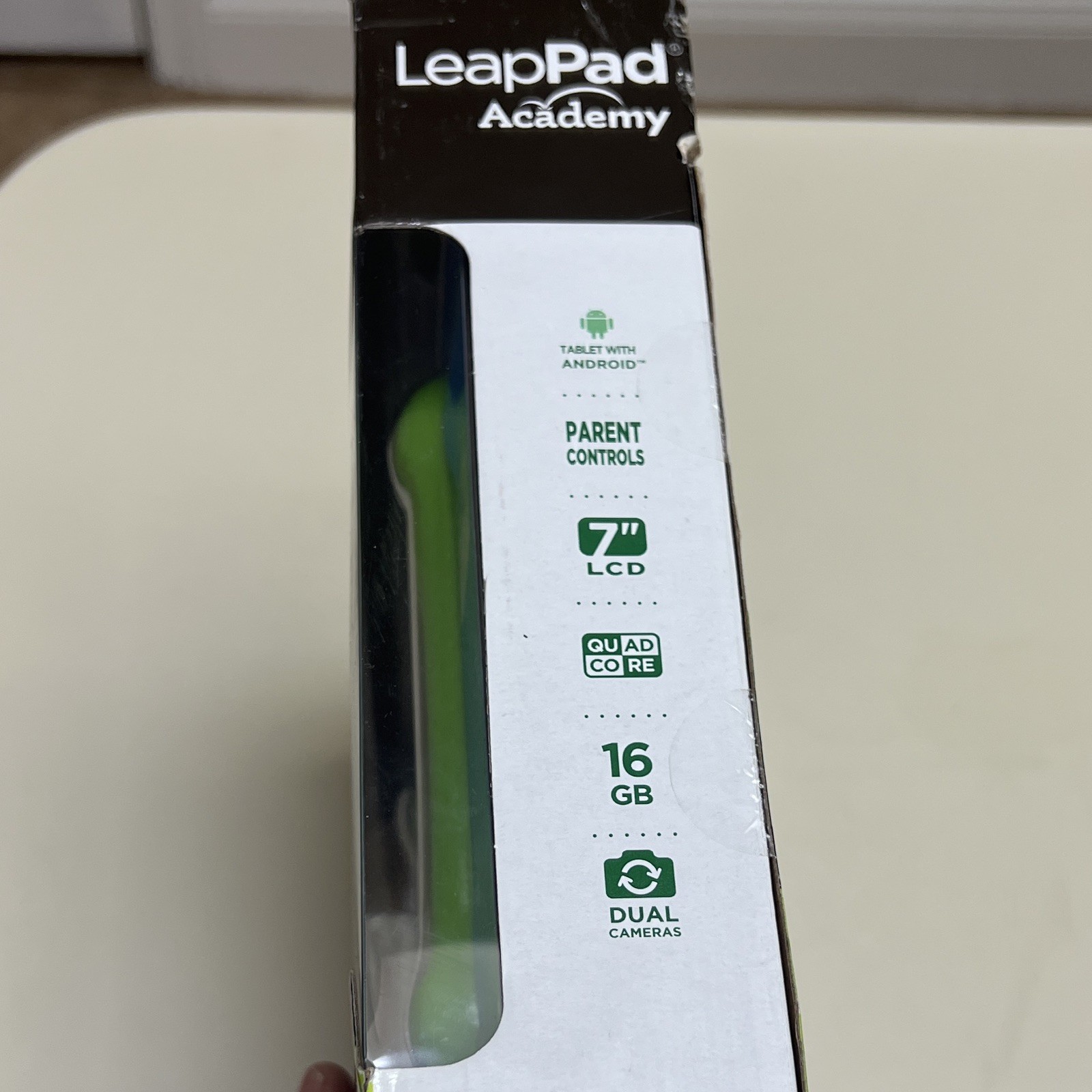 LeapFrog LeapPad Academy 7″ Learning Tablet for Kids Ages 3-8 Years open box