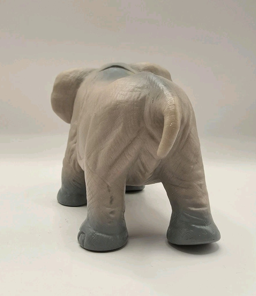 Elephant Toy Figure Plastic 6″L Realistic Playskool 1990