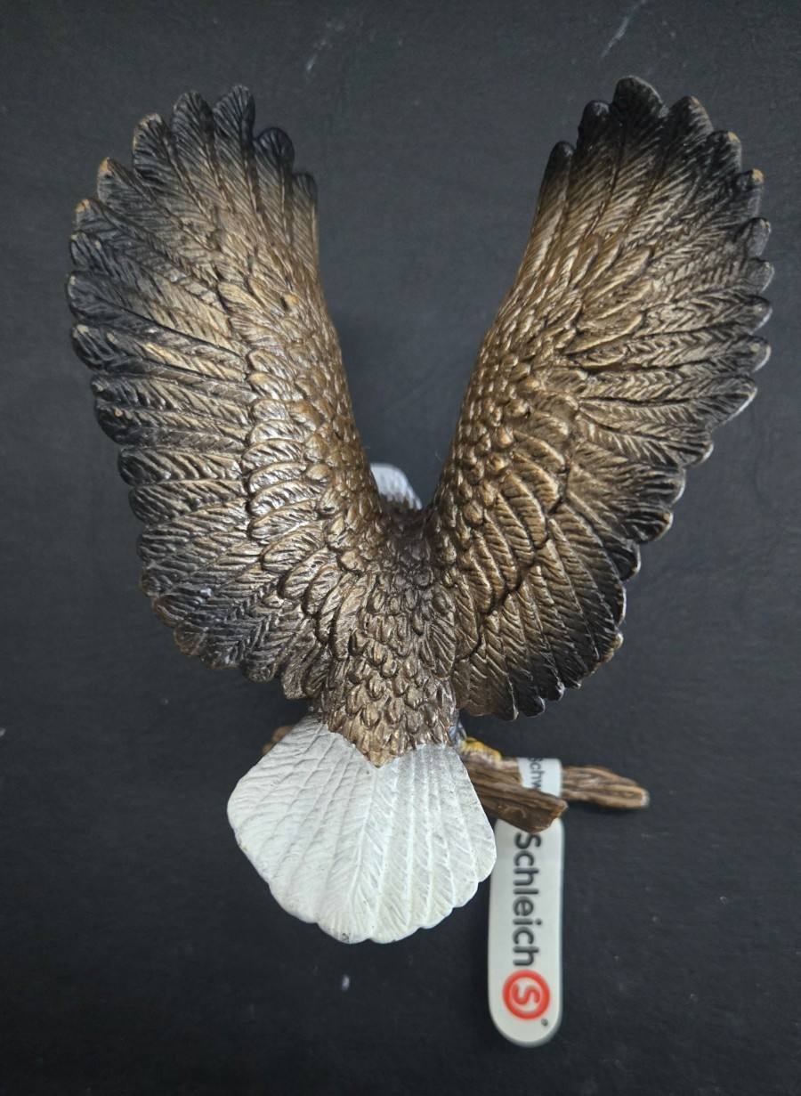 Schleich 14373 Bald Eagle Retired Wild Life Figure with Tag – 2002–2012
