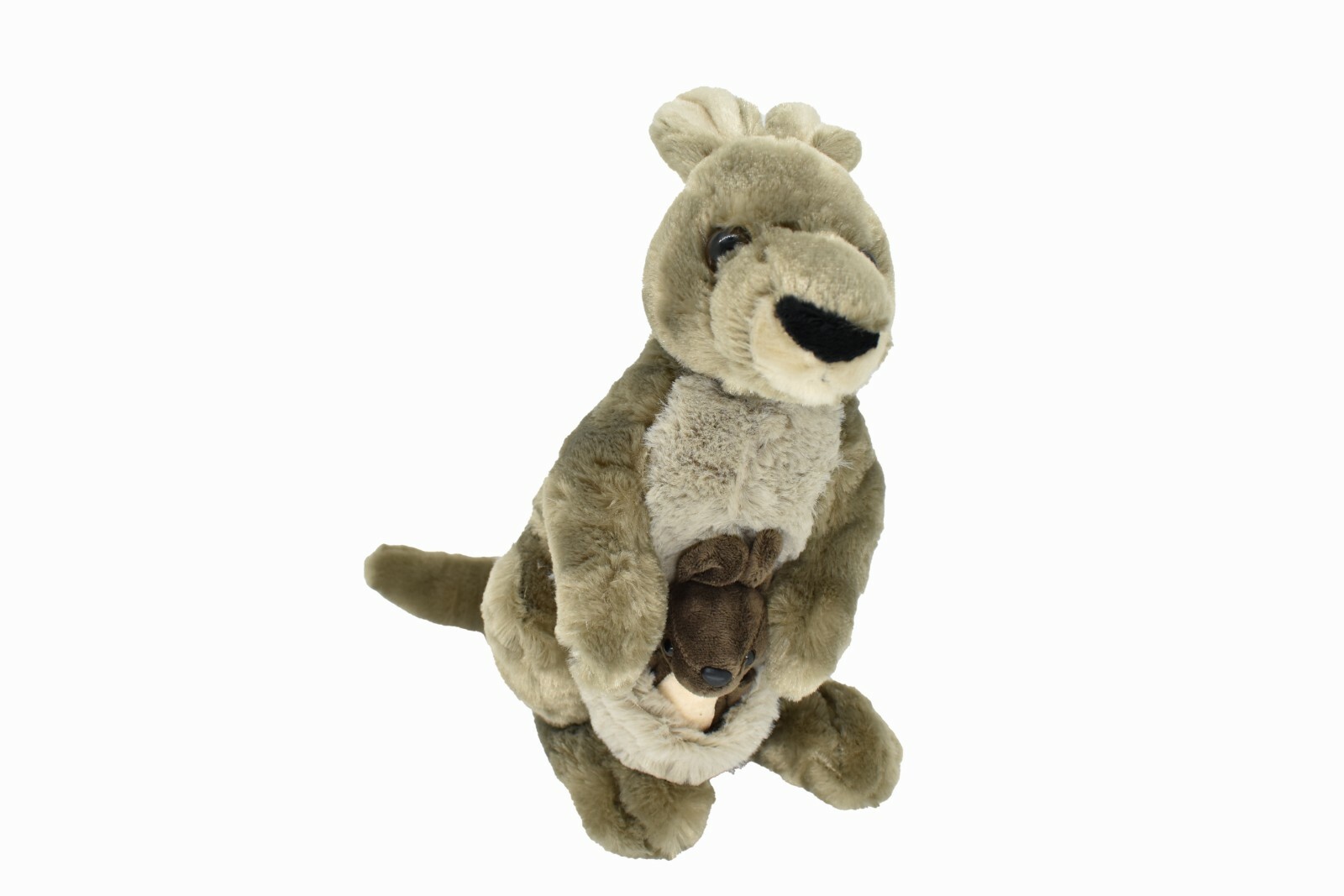 Kangaroo, with Baby Realistic Cute Stuffed Animal Plush Toy, Kids 12″ F057
