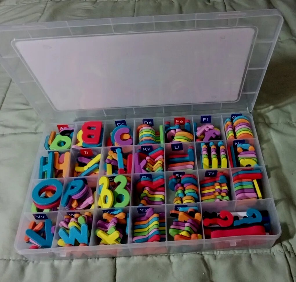 Gamenote Classroom Magnetic Alphabet Letters Kit 234 Pcs New/Bx Upper + Lower .