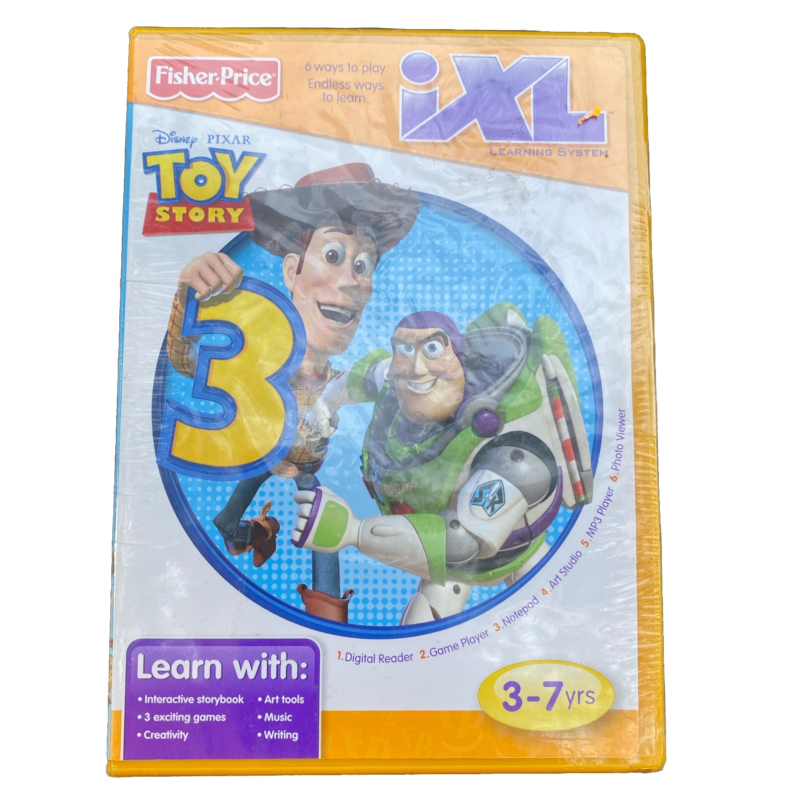 FISHER PRICE IXL LEARNING GAME NEW Disney PIXAR Toy Story 3
