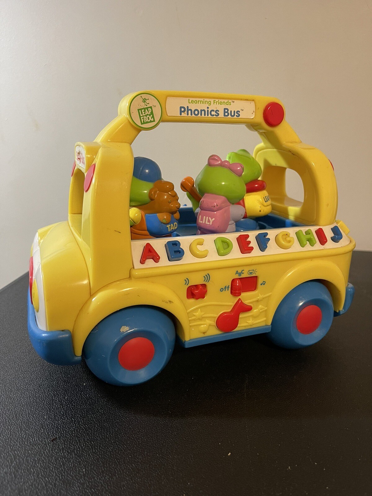 LeapFrog Phonics Bus Learning Friends Complete Tested Tad Lily