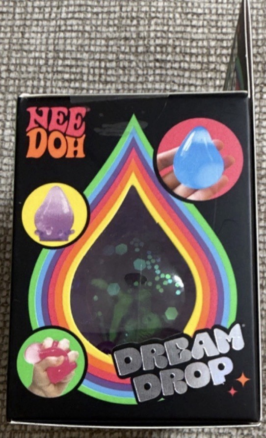Nee Doh Dream Drop Tactile Squeeze Toy PURPLE 3+ Years Age Level 3-4 Years