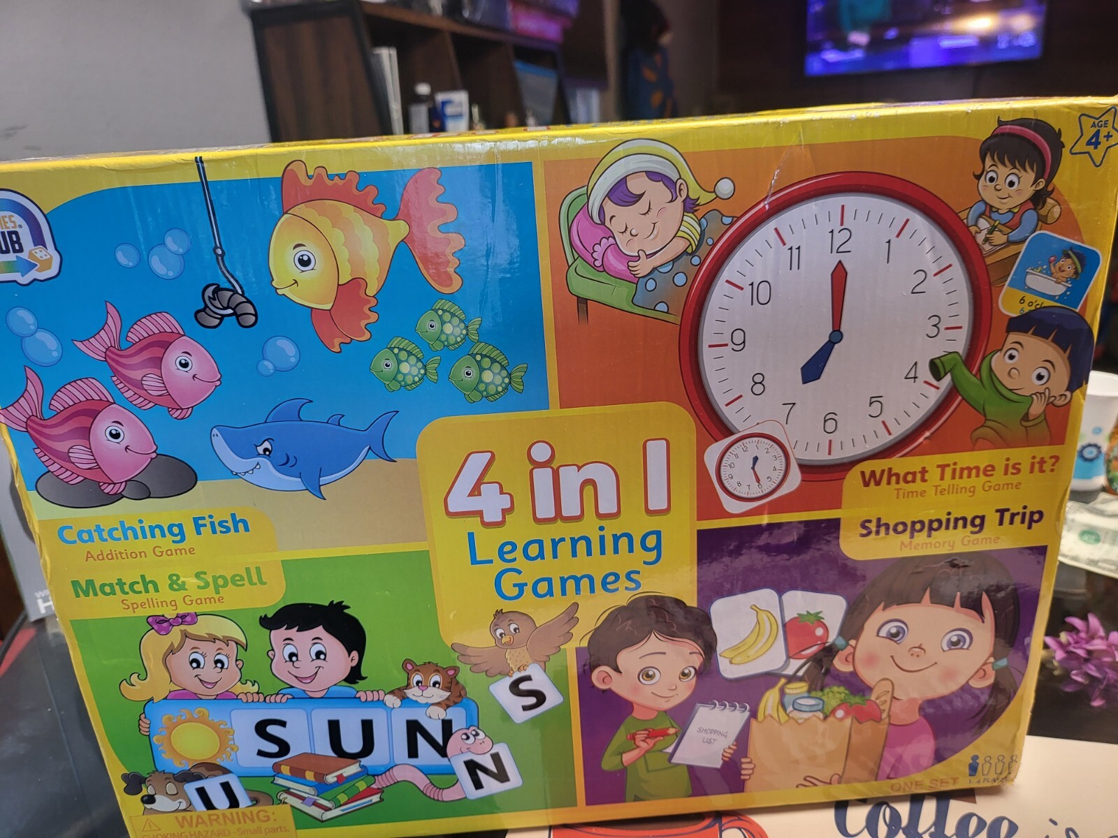 4 In 1 Learning Games