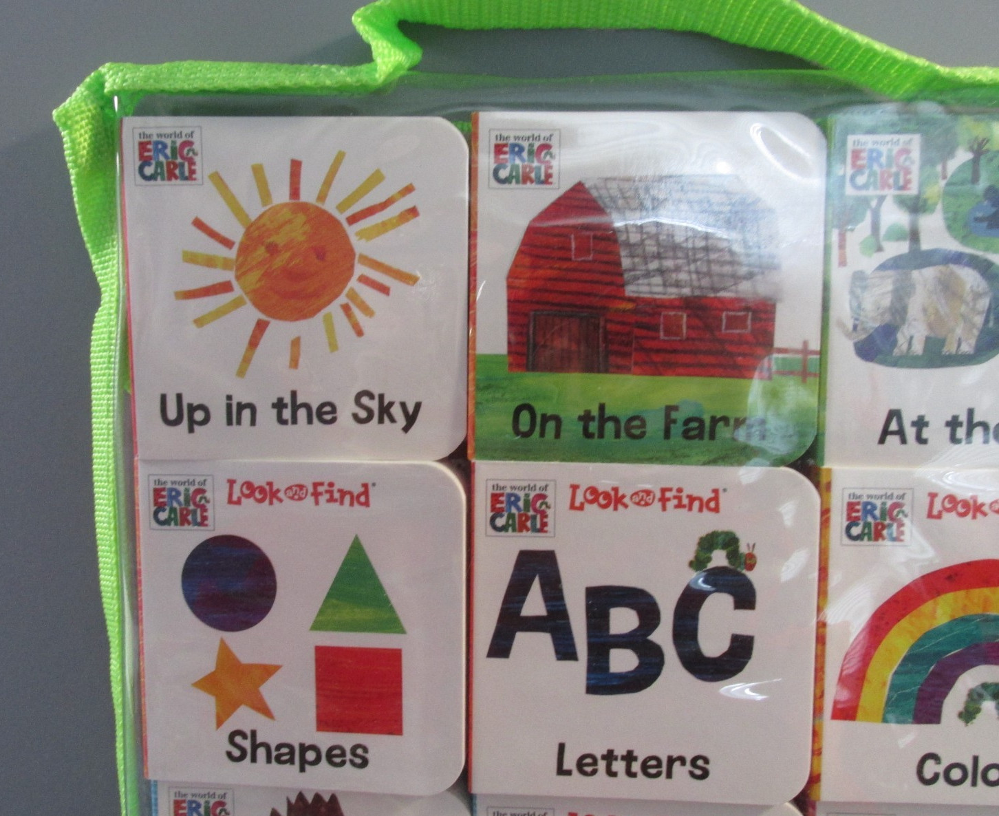 9 Piece PI Kids “Eric Carle” My Read-and-Go Study Board Books