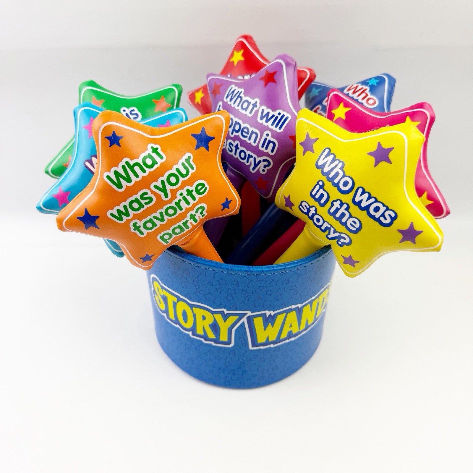 Lakeshore Learning Story Wands Bucket Reading Comprehension for Kids Teacher