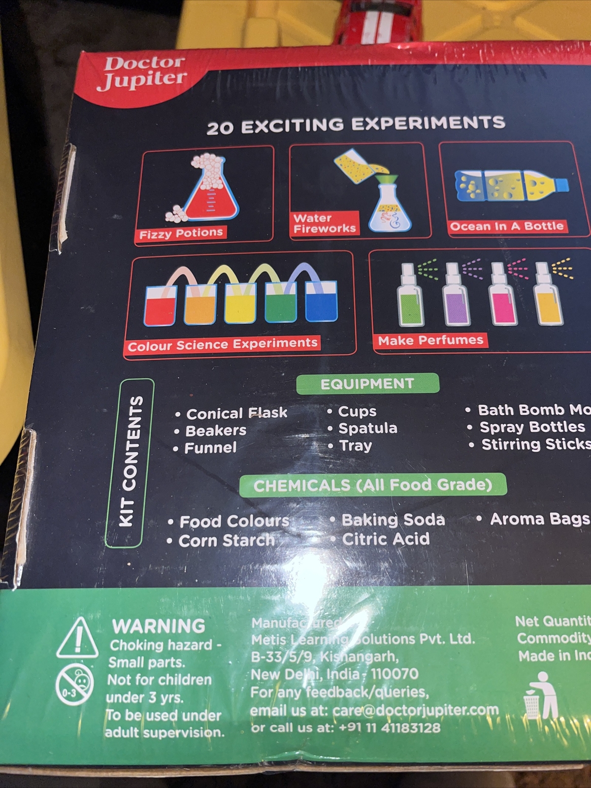 Doctor Jupiter My First Science Kit for Kids 4-8 Years Old | Gift Toys