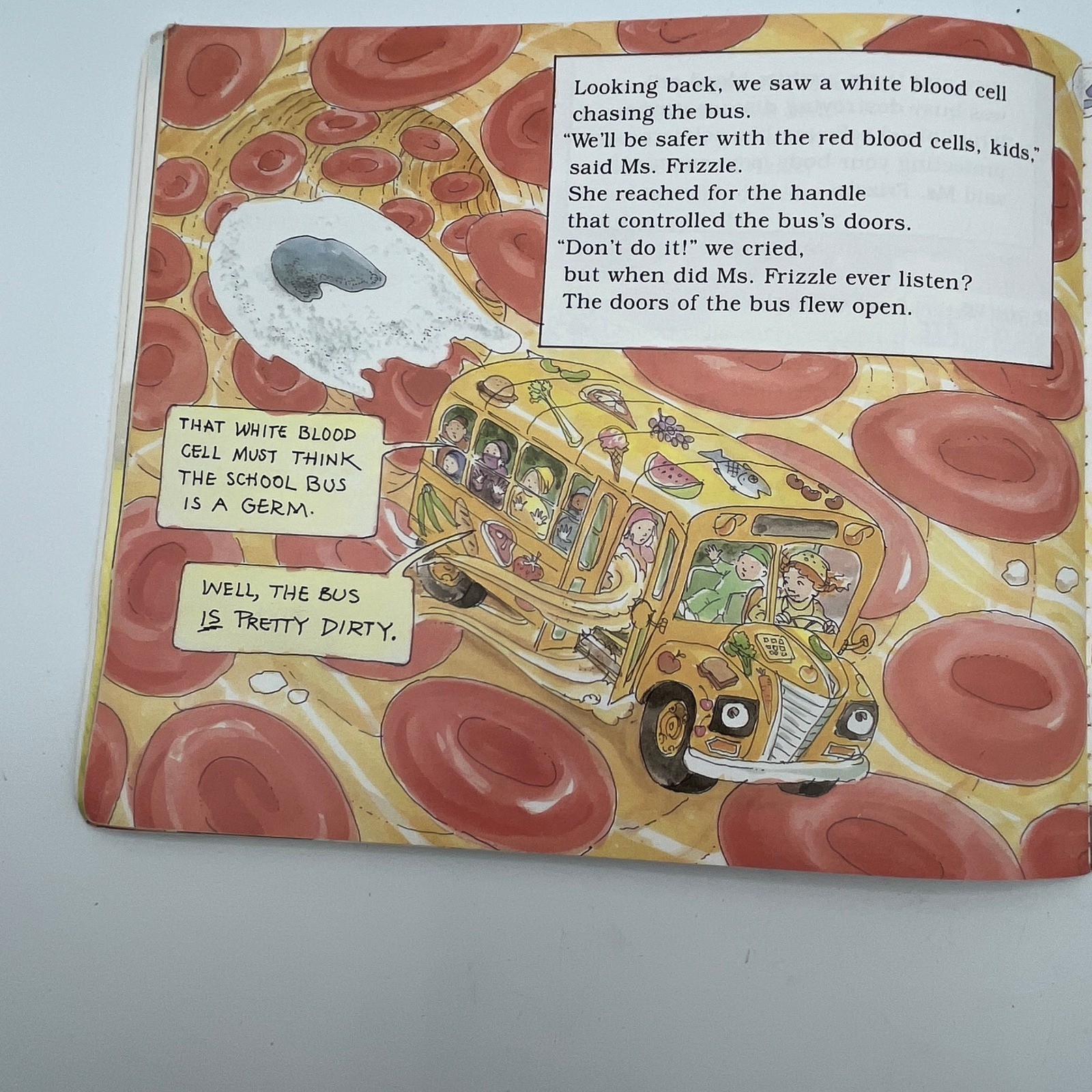 The Magic School Bus Inside the Human Body Joanna Cole Scholastic 1989 Paperback