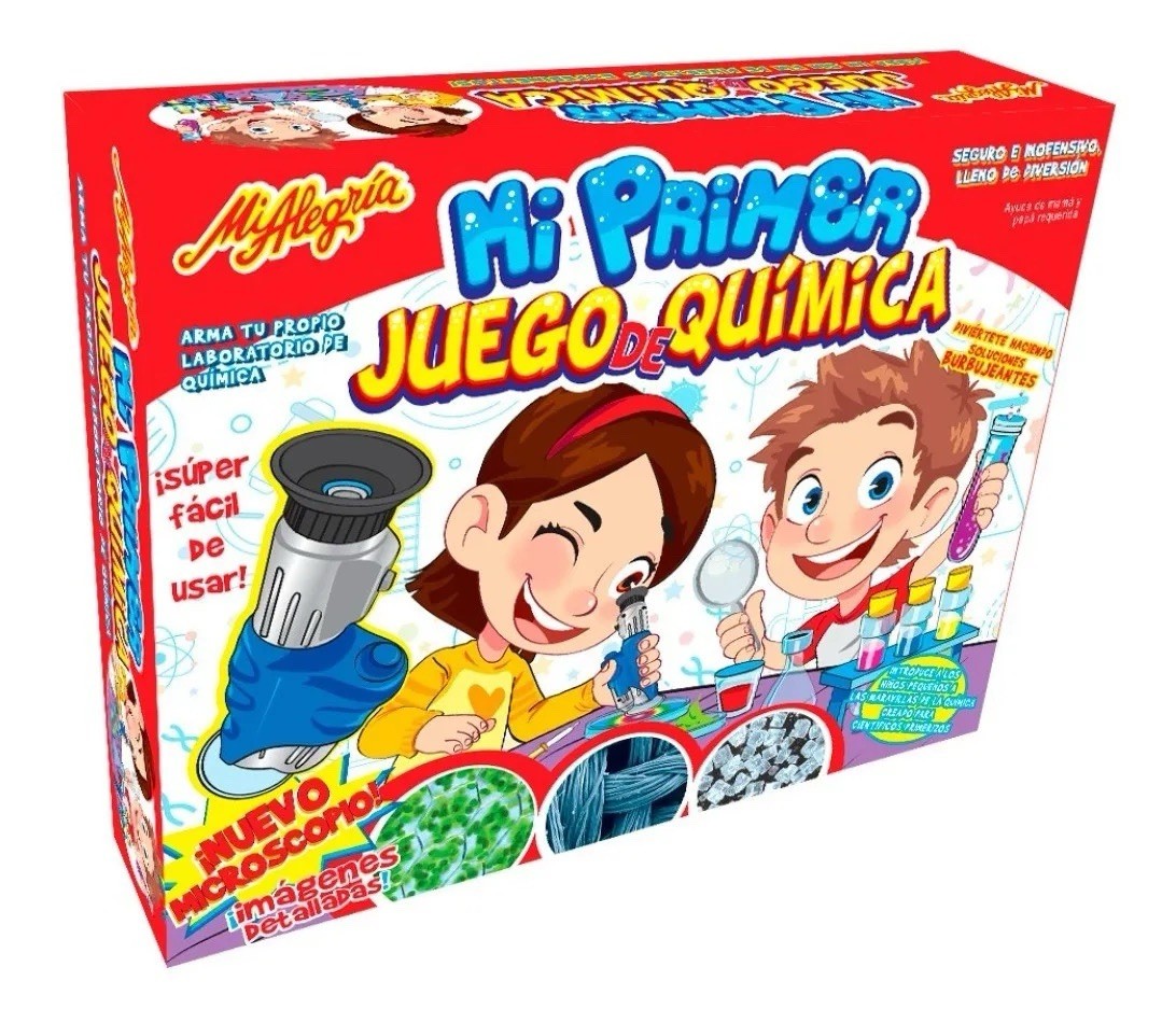 Mexican Toy Mi Primer Juego De Quimica Chemistry Set Made In Mexico Mi Alegria