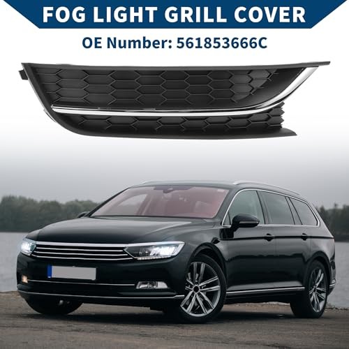 No.561853666C Fog Light Grill for Volkswagen Passat 2012-2015 Front Right