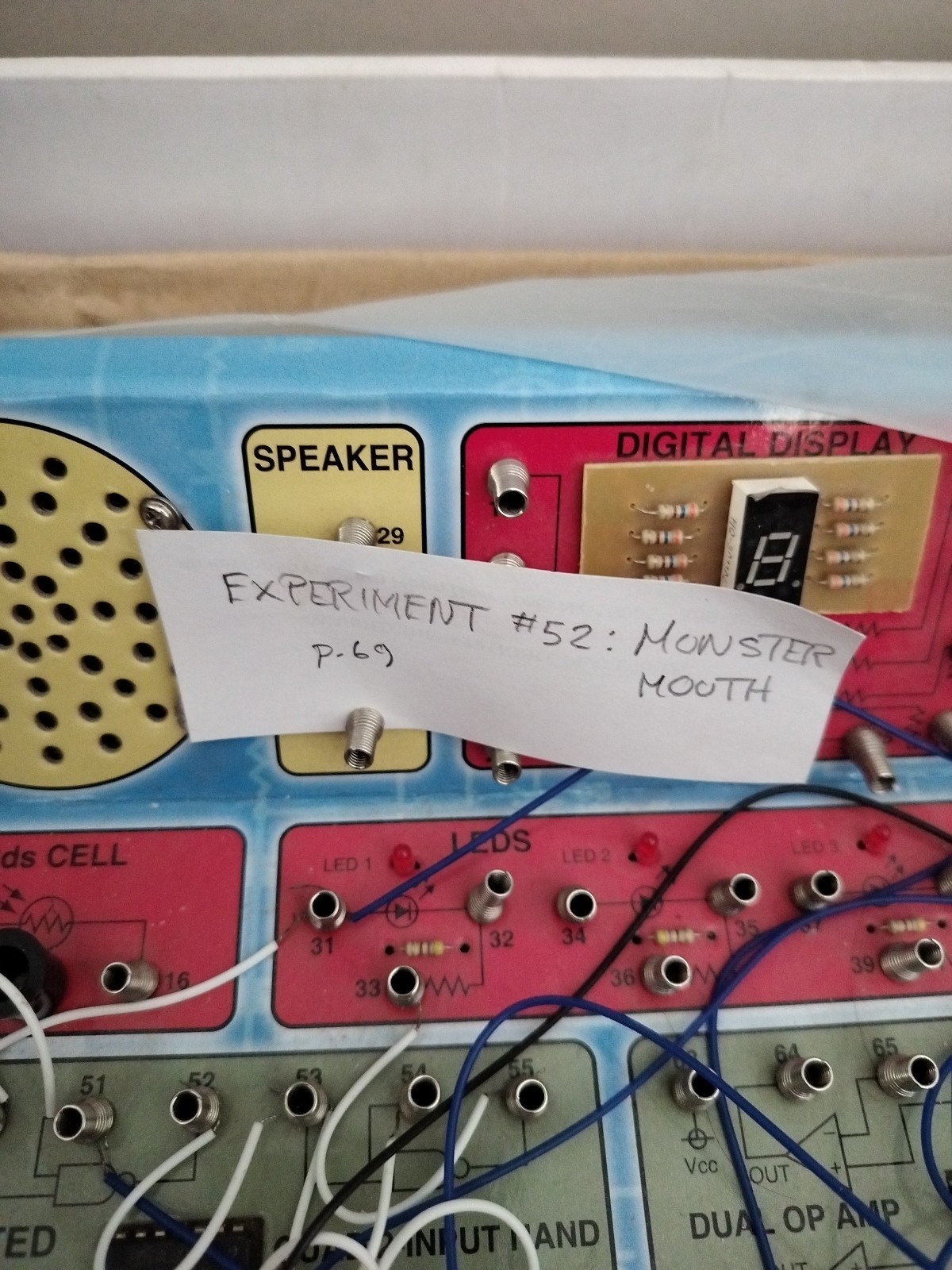 Vintage ELENCO Electronic Playground 130 Model EP-130 FOR PARTS Unknown